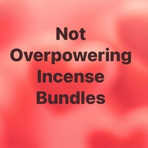 Incense for the home. Different fragrances